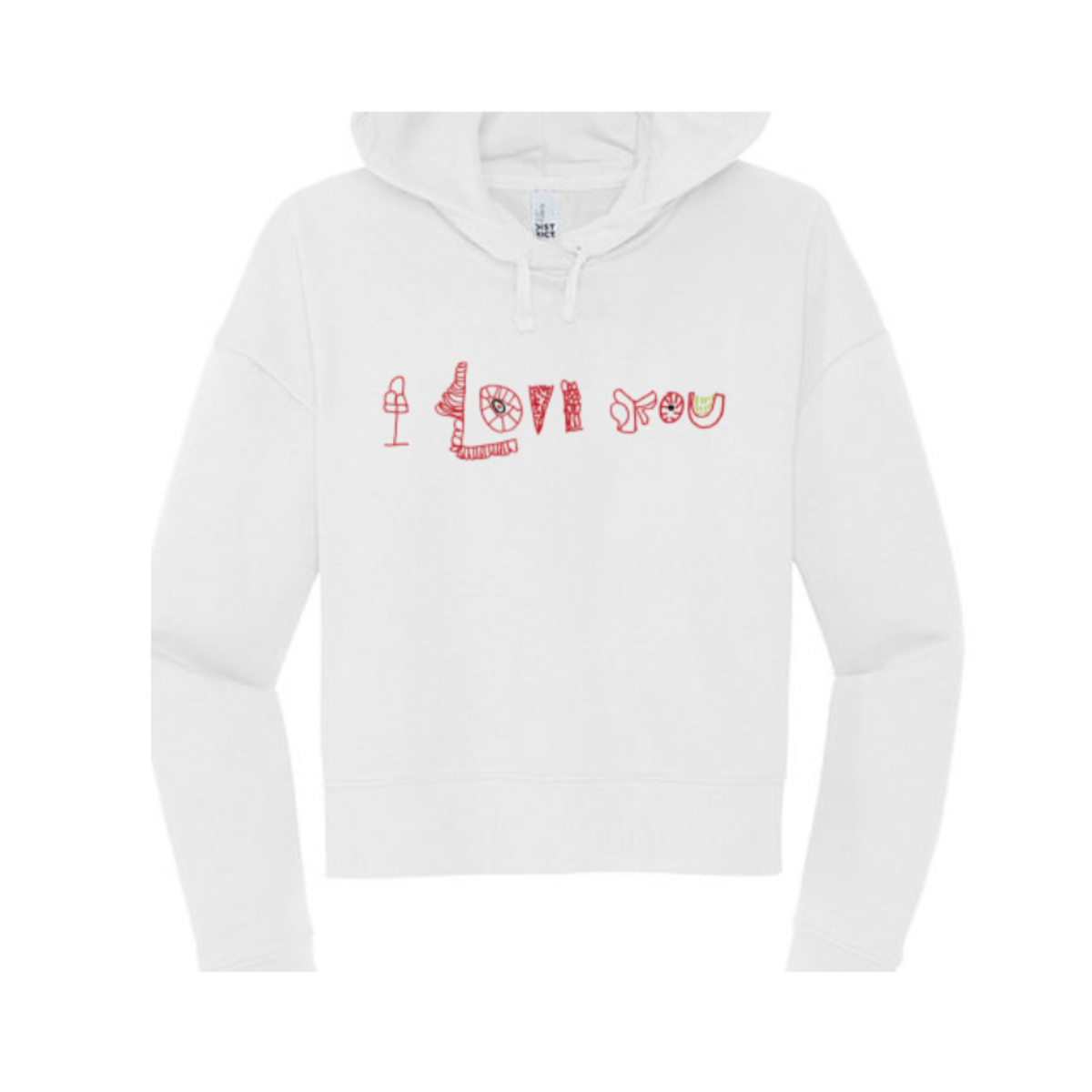 Wear Your Word Cropped Hoodie