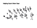 Helping Each Other Soar by Adonis Martin
