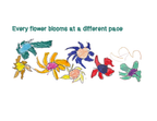 Every Flower Blooms at a Different Pace by Alan Gao