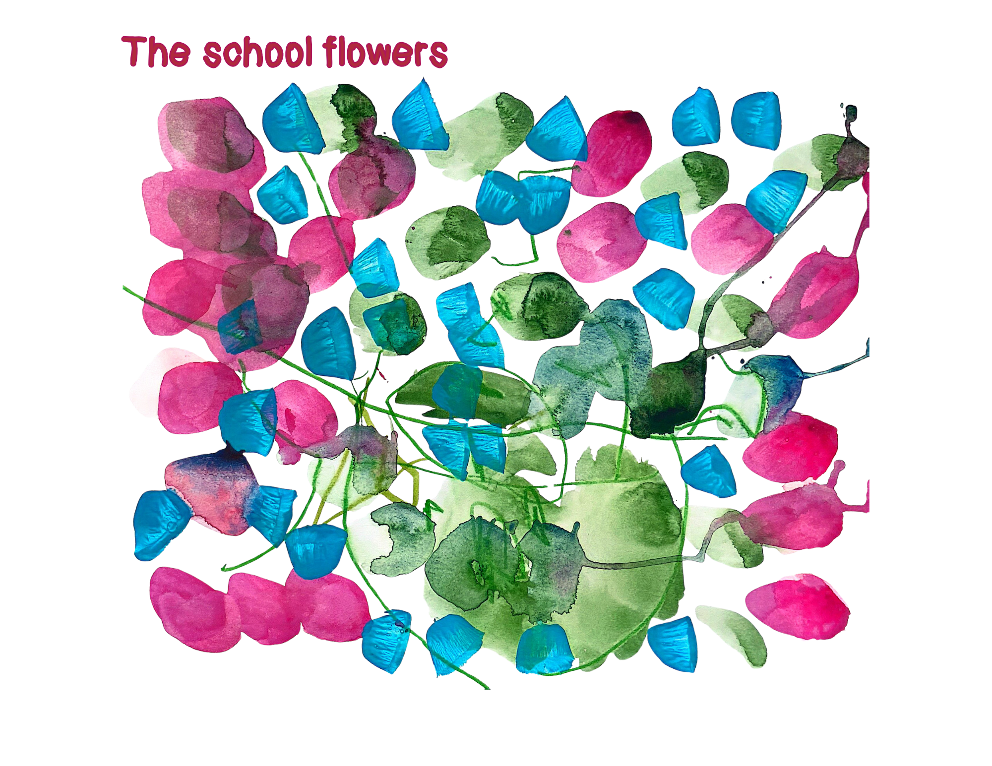 The School Flowers by Anaya Goswamy