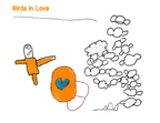 Birds in Love by Jake Mendes