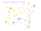 My Heart Belongs to My Family by Naomi Weislow