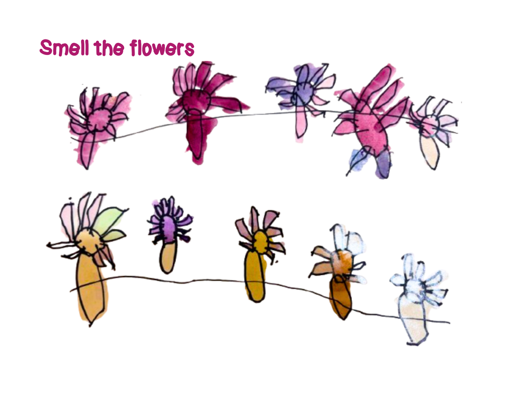 Smell the Flowers by Tomas Rubio