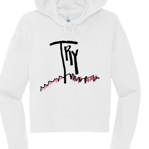 Wear Your Word Cropped Hoodie